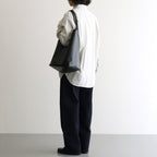 LEATHER SHOULDER BAG - M MADE BY AETA #BLACK [A26AB02AE]
