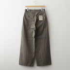 CHINO CLOTH PANTS WIDE #olive [64606]