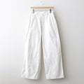 CHINO CLOTH PANTS WIDE #off white [64606]