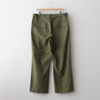 BAKER PANTS #olive satin [24604]