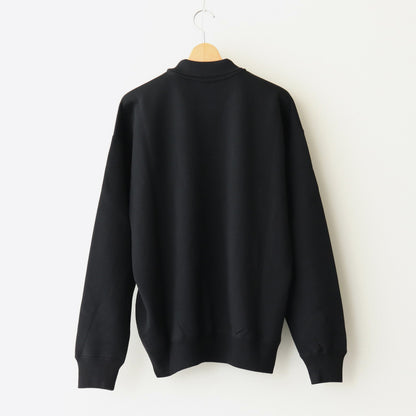 SMOOTH SOFT SWEAT POLO #BLACK [A24AP02TU]