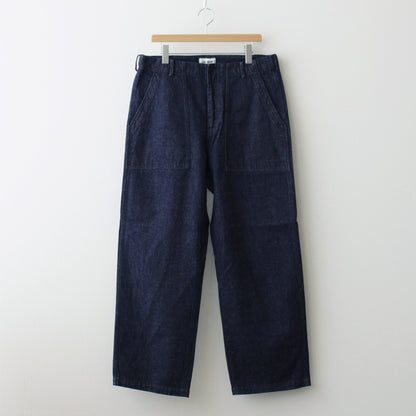 DENIM BAKER PANTS #indigo [24605]