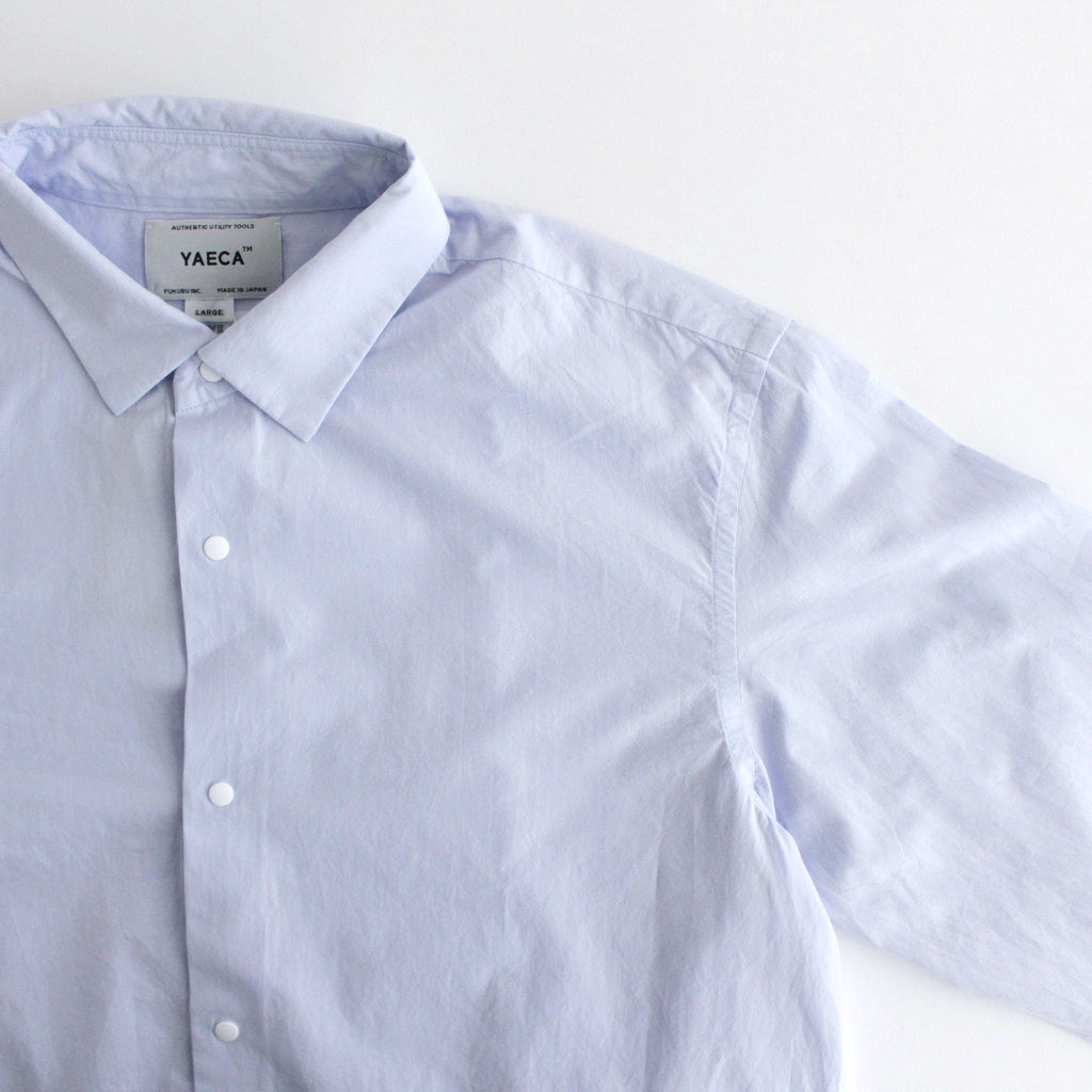 COMFORT SHIRT RELAX LONG #sax [14117]