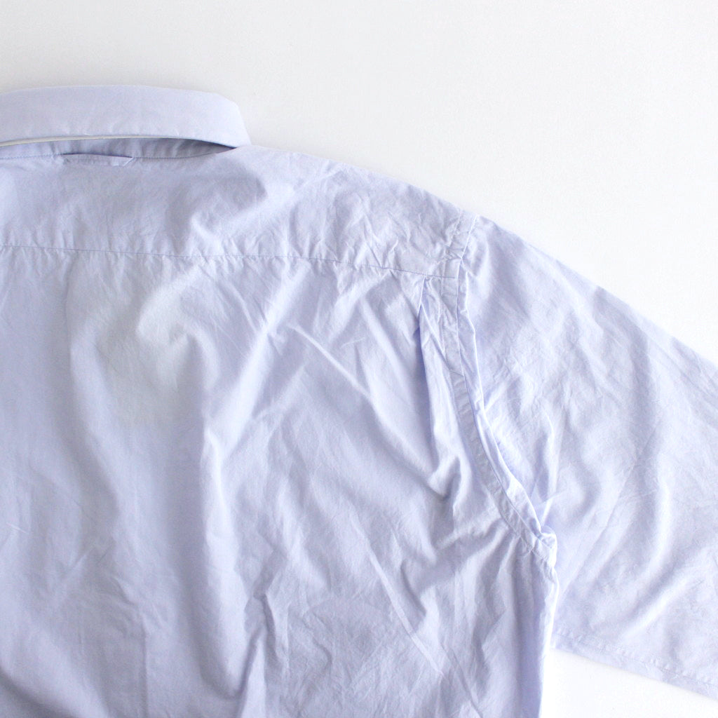 COMFORT SHIRT RELAX LONG #sax [14117]