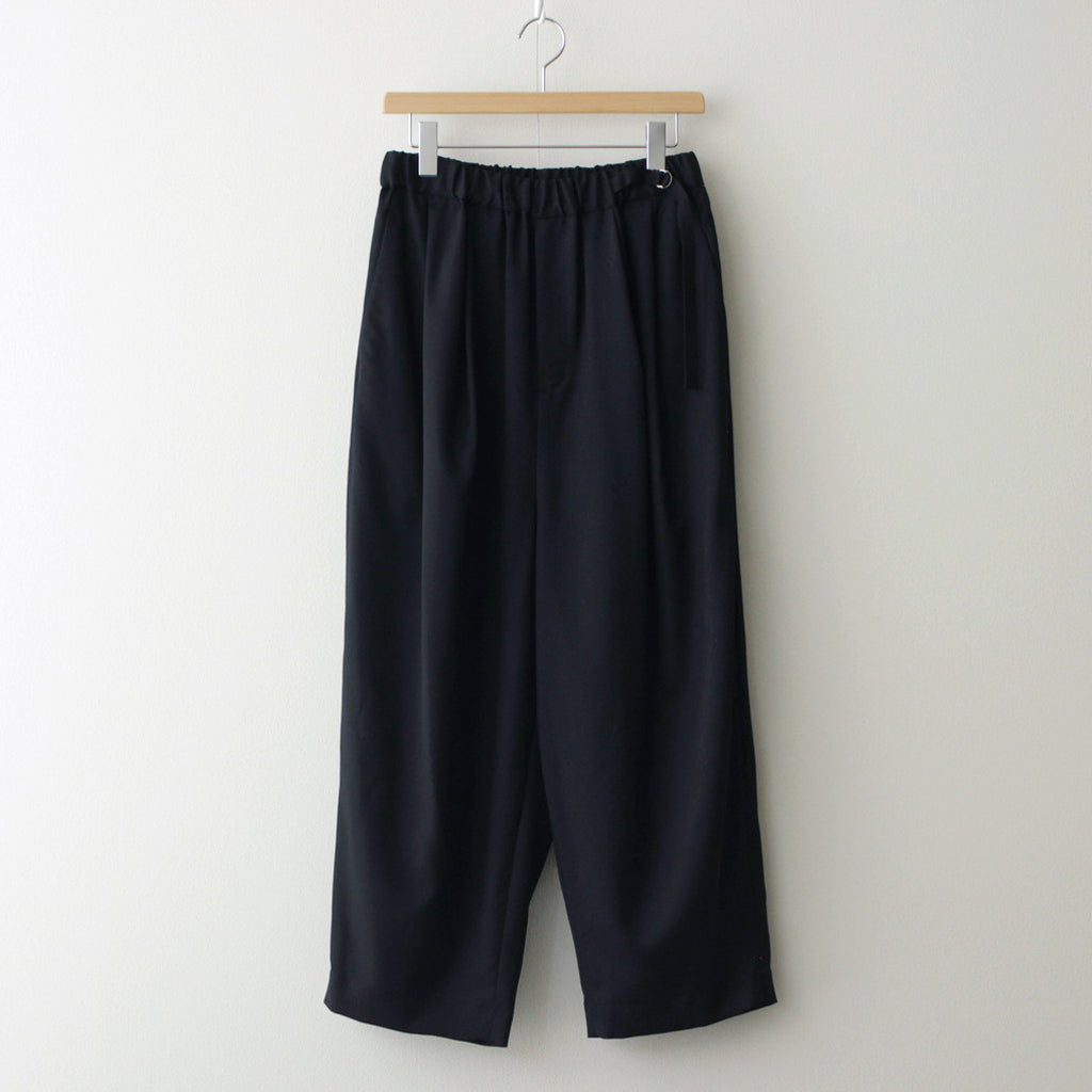 よそいきタックワイドPT #BLACK [D124-P103]