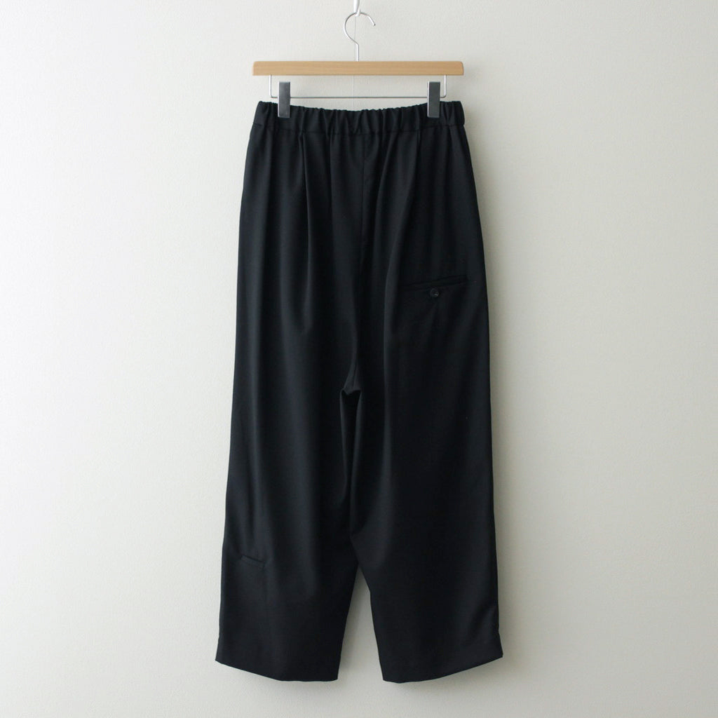 よそいきタックワイドPT #BLACK [D124-P103]