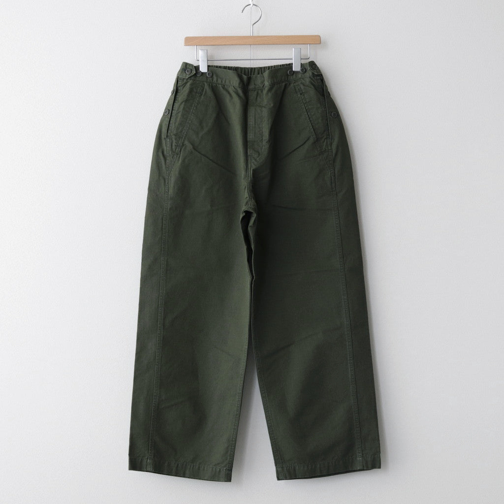 Cotton Ripstop Military Trousers #KHAKI [TP233-40012]