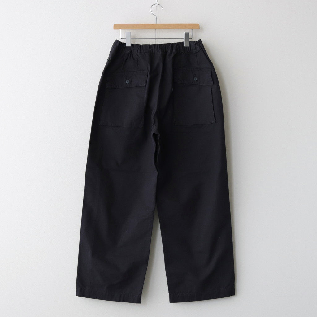 Cotton Ripstop Military Trousers #NAVY [TP233-40012] – ciacura