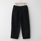 Corduroy Tuck Trousers #BLACK [TP233-40031]