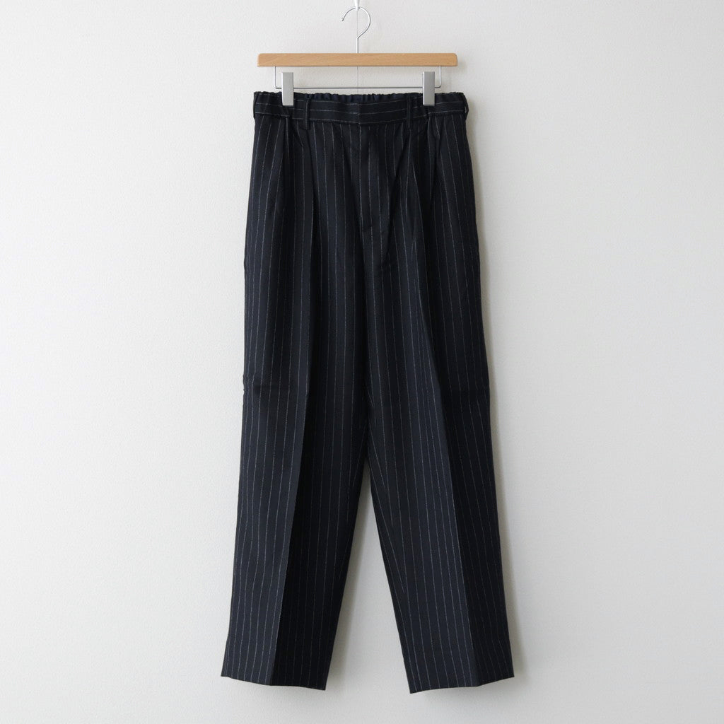 Saxony Flannel Trousers #STRIPE [TP233-40033]