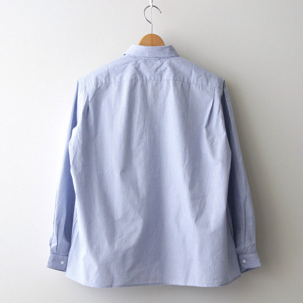 COMFORT SHIRT RELAX SQUARE #blue st [64106]