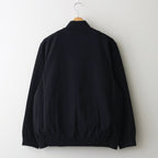 NYLON JERSEY TRACK JACKET #navy [14001]