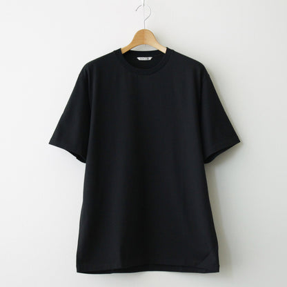 LUSTER PLAITING TEE #BLACK [A00SP02GT]