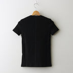 PETITE T-SHIRT #BLACK [L2401-CS017]