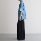 DROP SHOLDER T-SHIRT #COBALT BLUE [YK24SS0703CS]