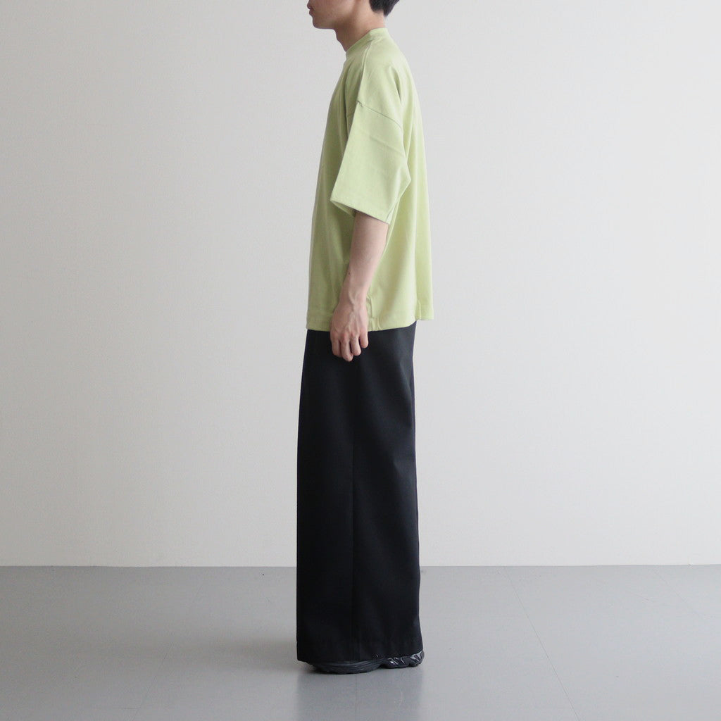 DROP SHOLDER T-SHIRT #LIME [YK24SS0703CS]