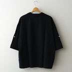 ロールアップT #BLACK [D124-T1063]