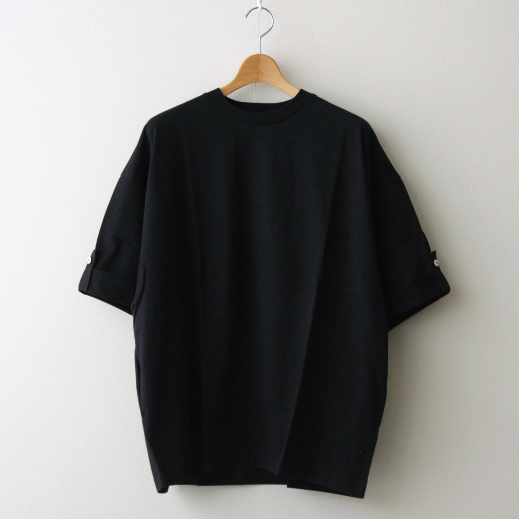 ロールアップT #BLACK [D124-T1063]