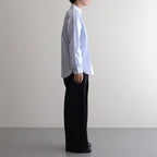 COMFORT SHIRT RELAX LONG #sax [14117]