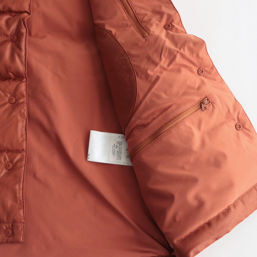 W's TECH BACKPACKER DOWN VEST #D.ORANGE [BW-24023WL]