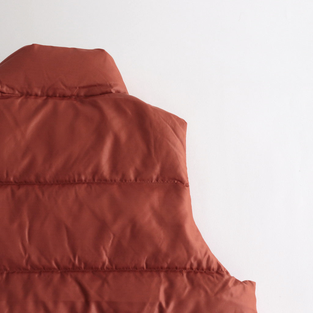 W's TECH BACKPACKER DOWN VEST #D.ORANGE [BW-24023WL]