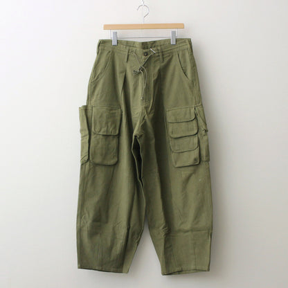 FORAGER PANTS #OLIVE SLUB [SSS24TRFORSLUOLI]