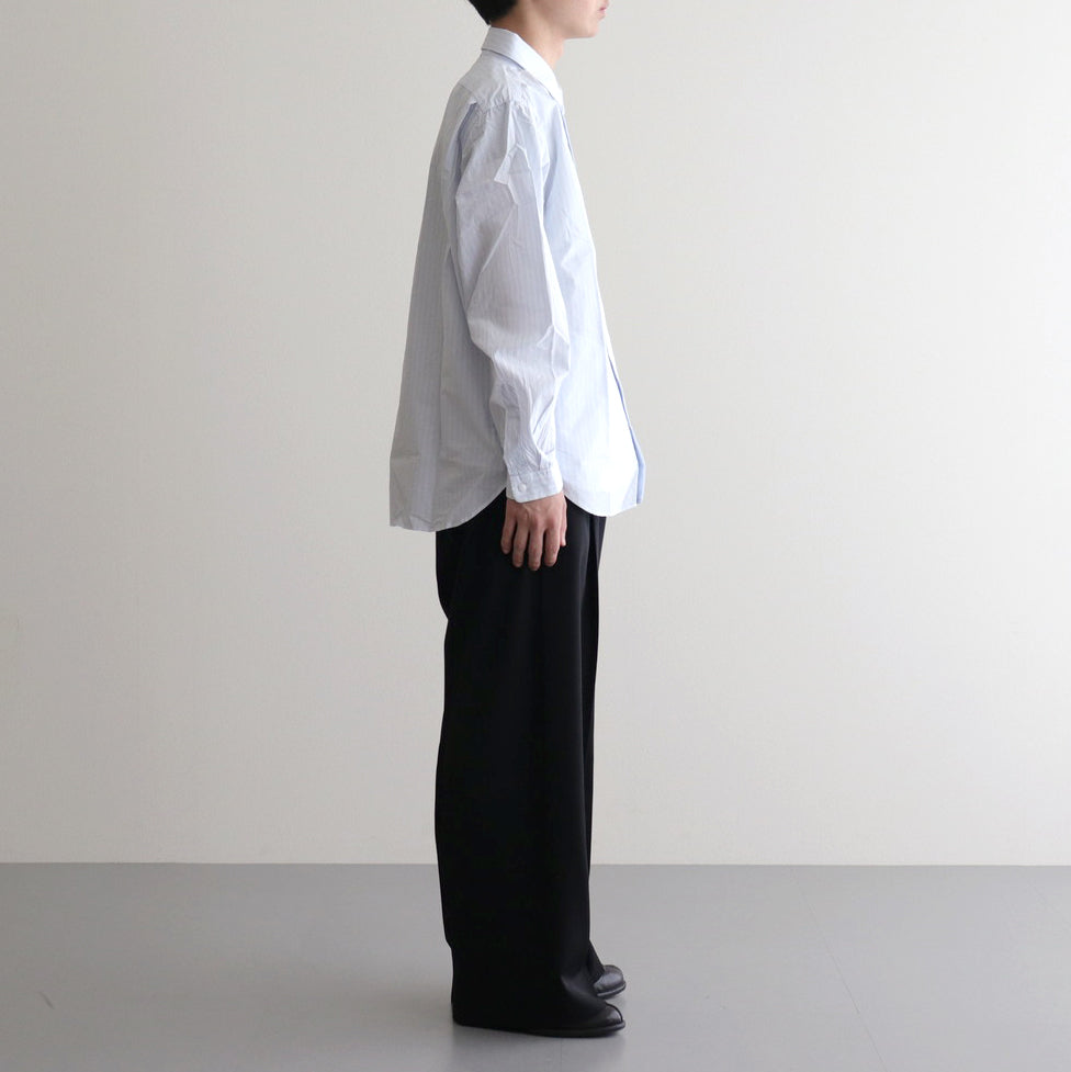 COMFORT SHIRT RELAX LONG #sax st [14117]