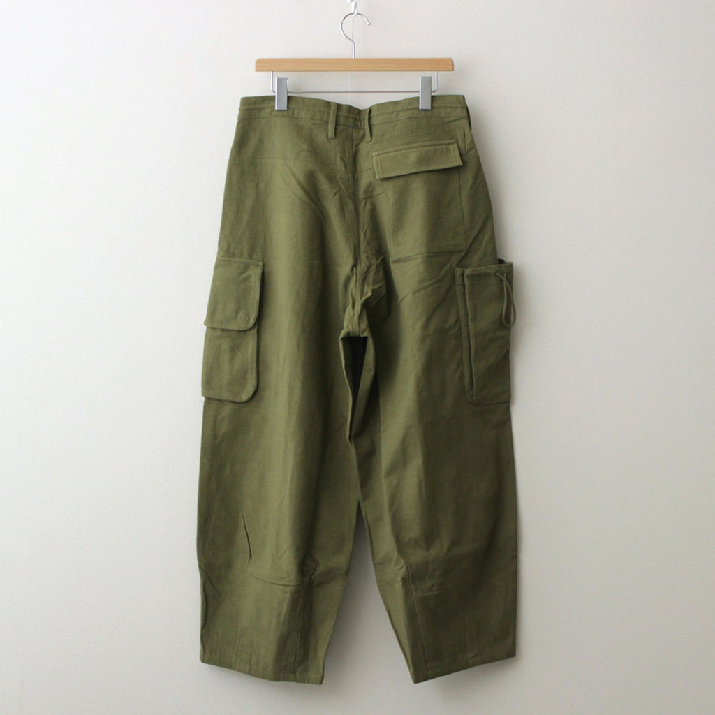 FORAGER PANTS #OLIVE SLUB [SSS24TRFORSLUOLI]