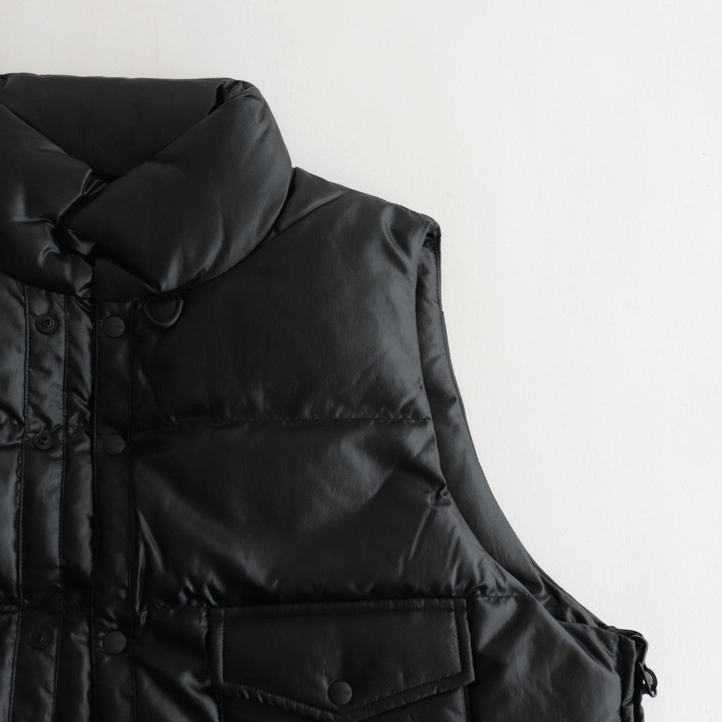 W's TECH CLIMBERS DOWN VEST #BLACK [BW-23023WL]