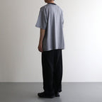 5P WIDE LEG STRAIGHT PANTS #BLACK [YK24SS0649P]