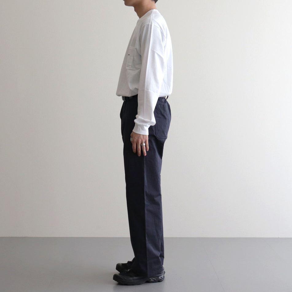 WIDE PANTS #kusaki navy [44608]