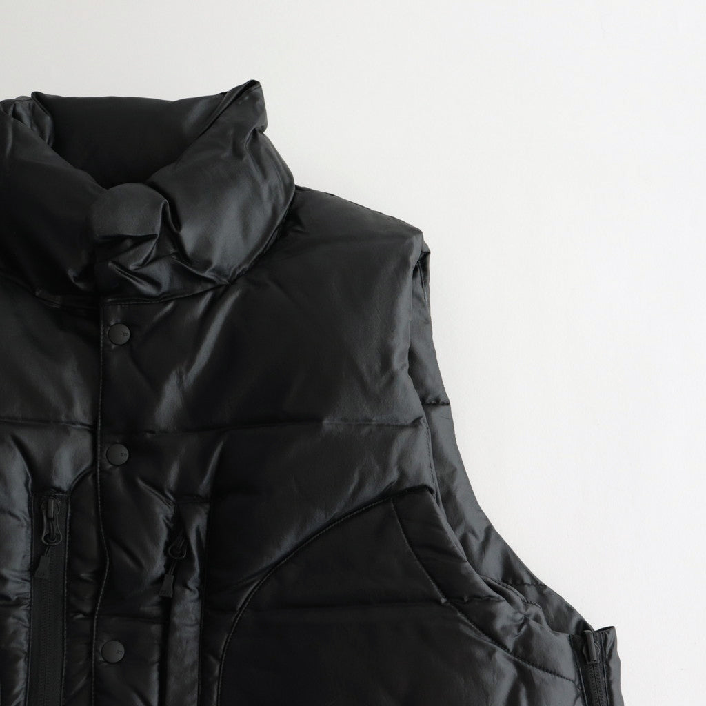 W's TECH CLIMBERS DOWN VEST #BLACK [BW-23023WL]