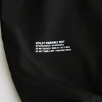 UTILITY PACKABLE SUIT #BLACK [FSW-23-ST_153]