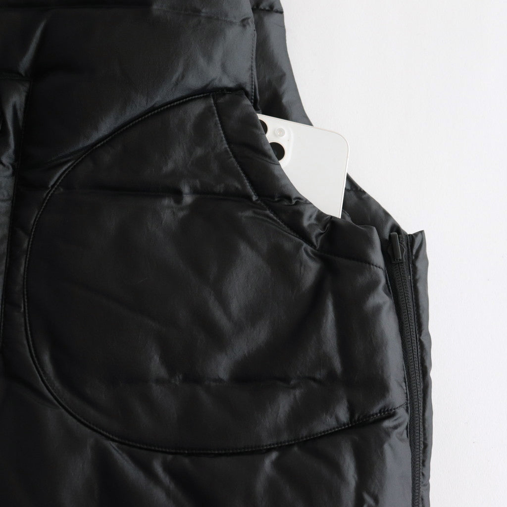 W's TECH CLIMBERS DOWN VEST #BLACK [BW-23023WL]