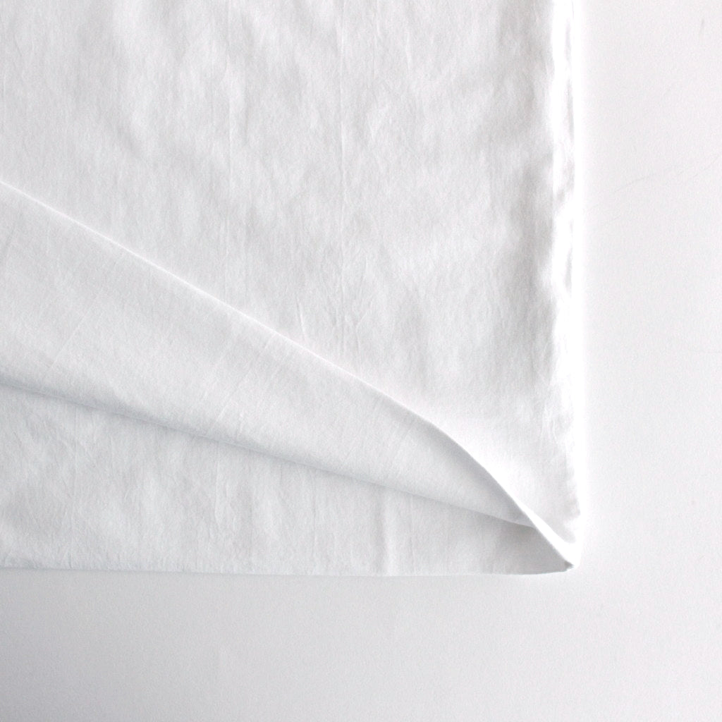 ORGANIC COTTON HIGH GAUGE JERSEY SLEEVELESS #WHITE [A24ST03RT]