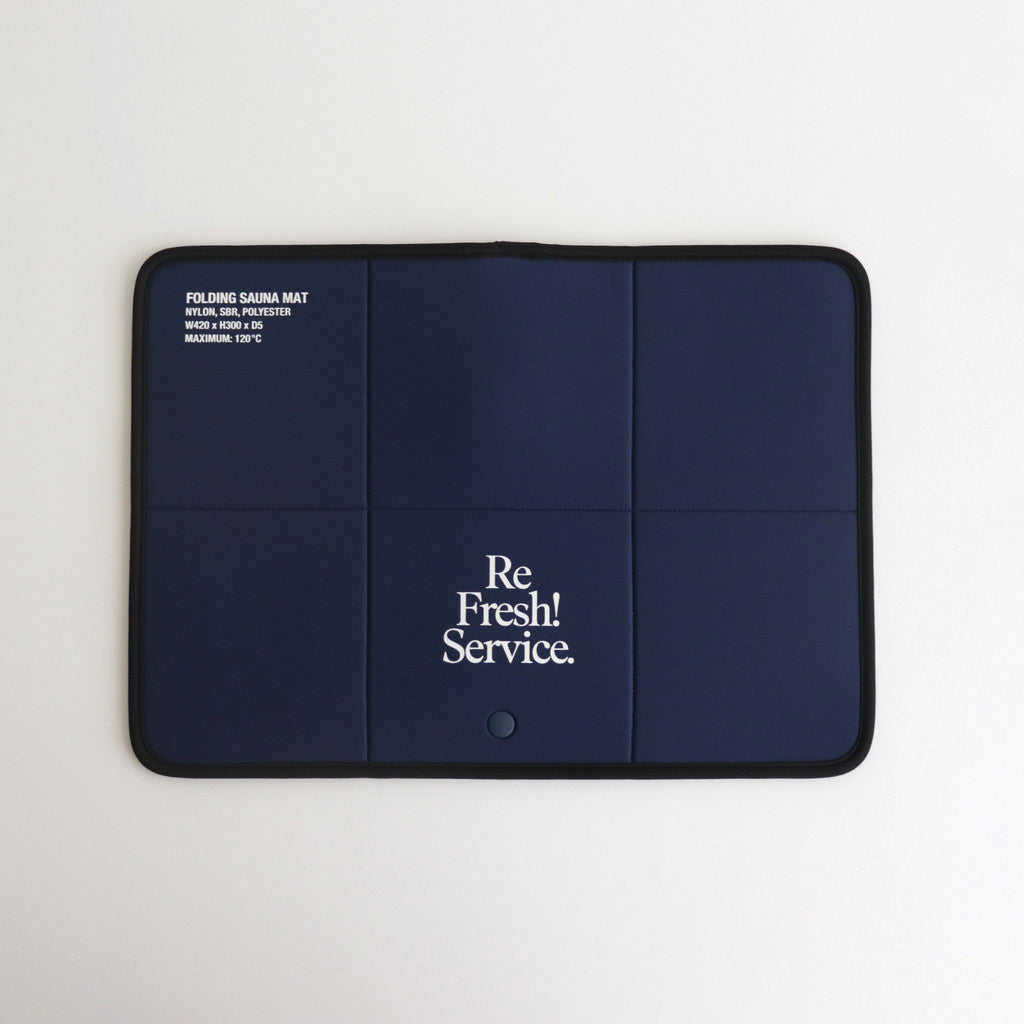 FOLDING SAUNA MAT #NAVY [FSW-23-AC_155]