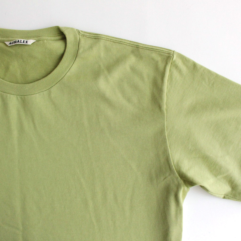 LUSTER PLAITING L/S TEE #LIGHT GREEN [A00SP01GT]