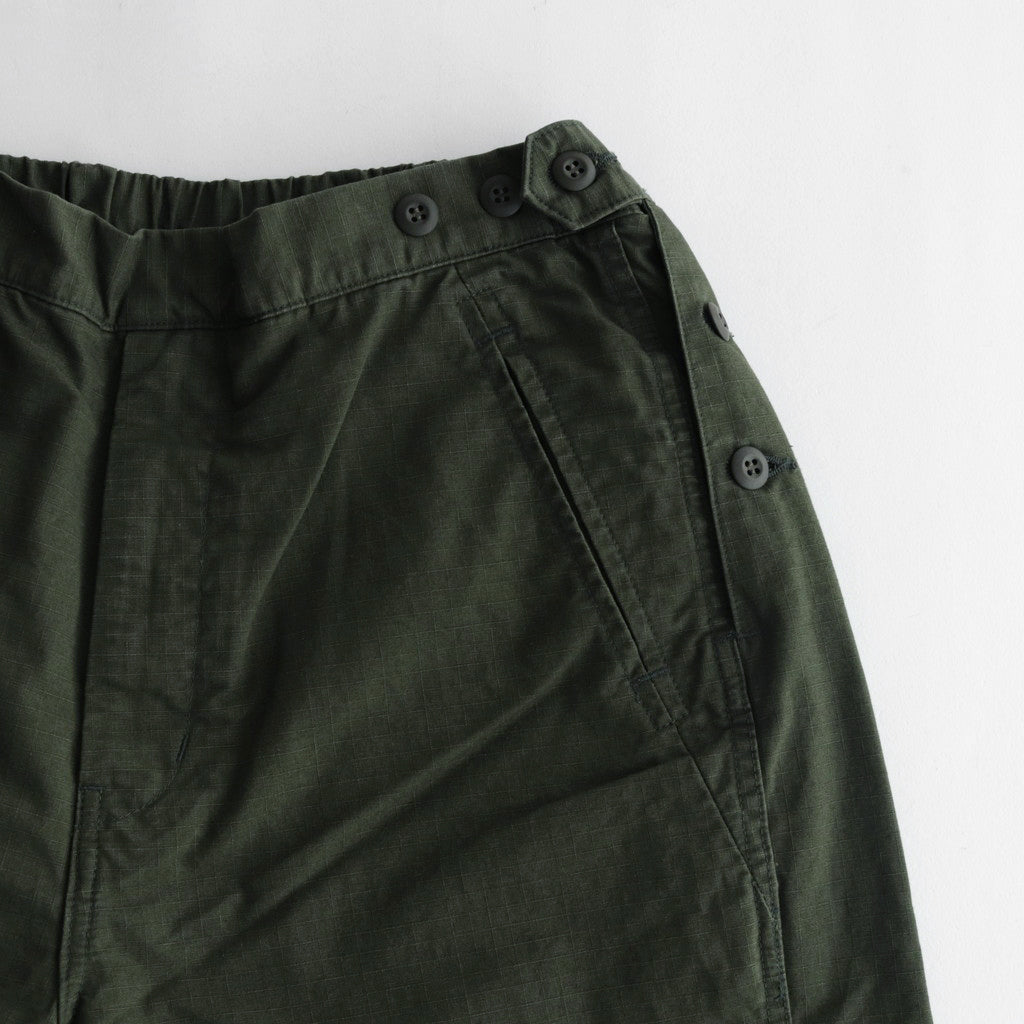 Cotton Ripstop Military Trousers #KHAKI [TP233-40012]