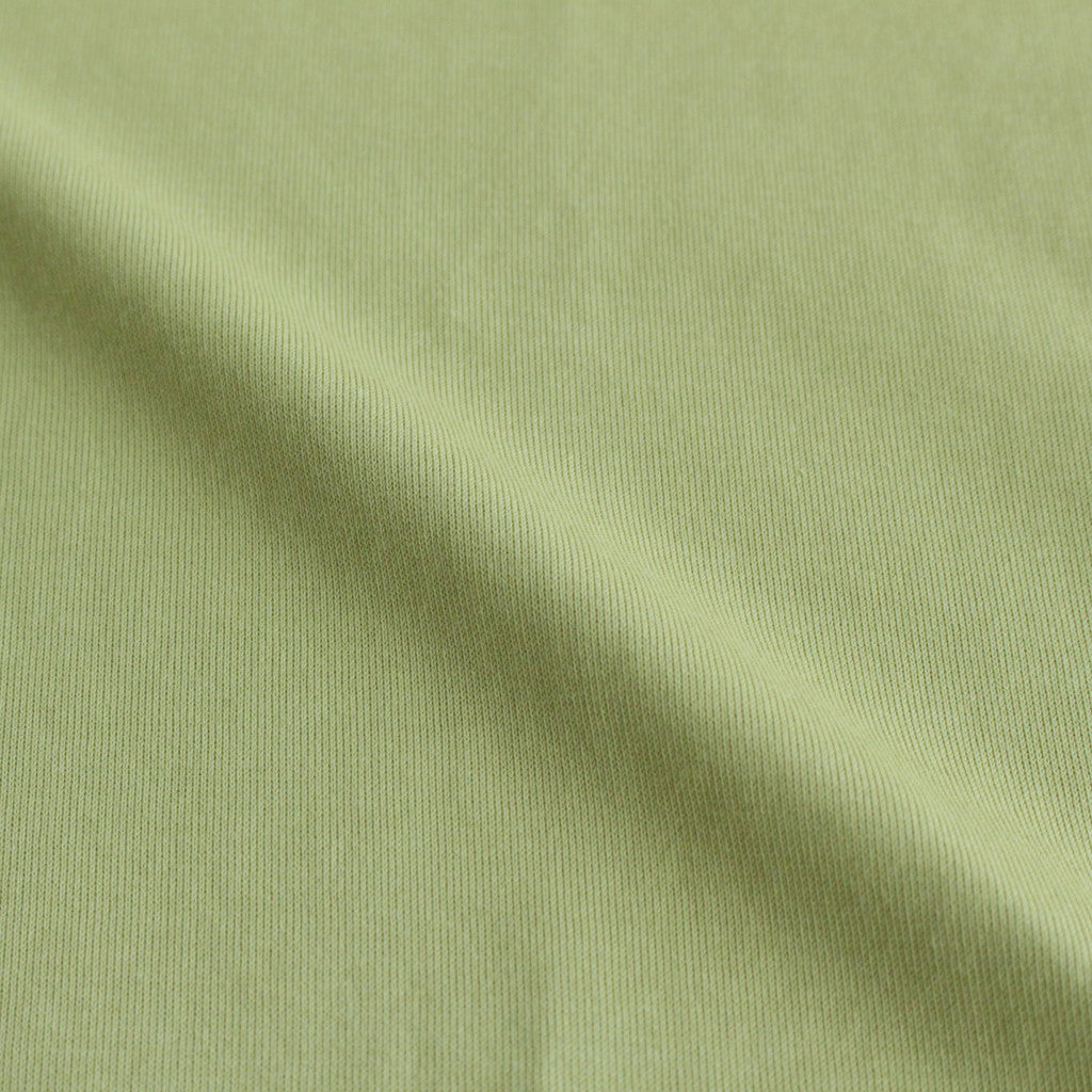 LUSTER PLAITING TEE #LIGHT GREEN [A00SP02GT]