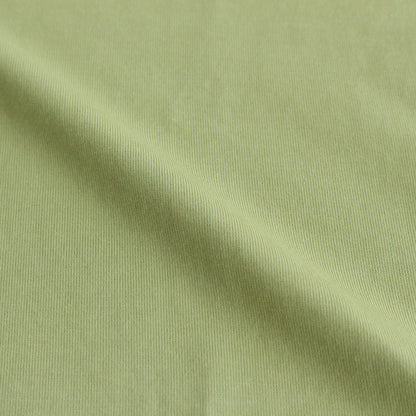 LUSTER PLAITING L/S TEE #LIGHT GREEN [A00SP01GT]