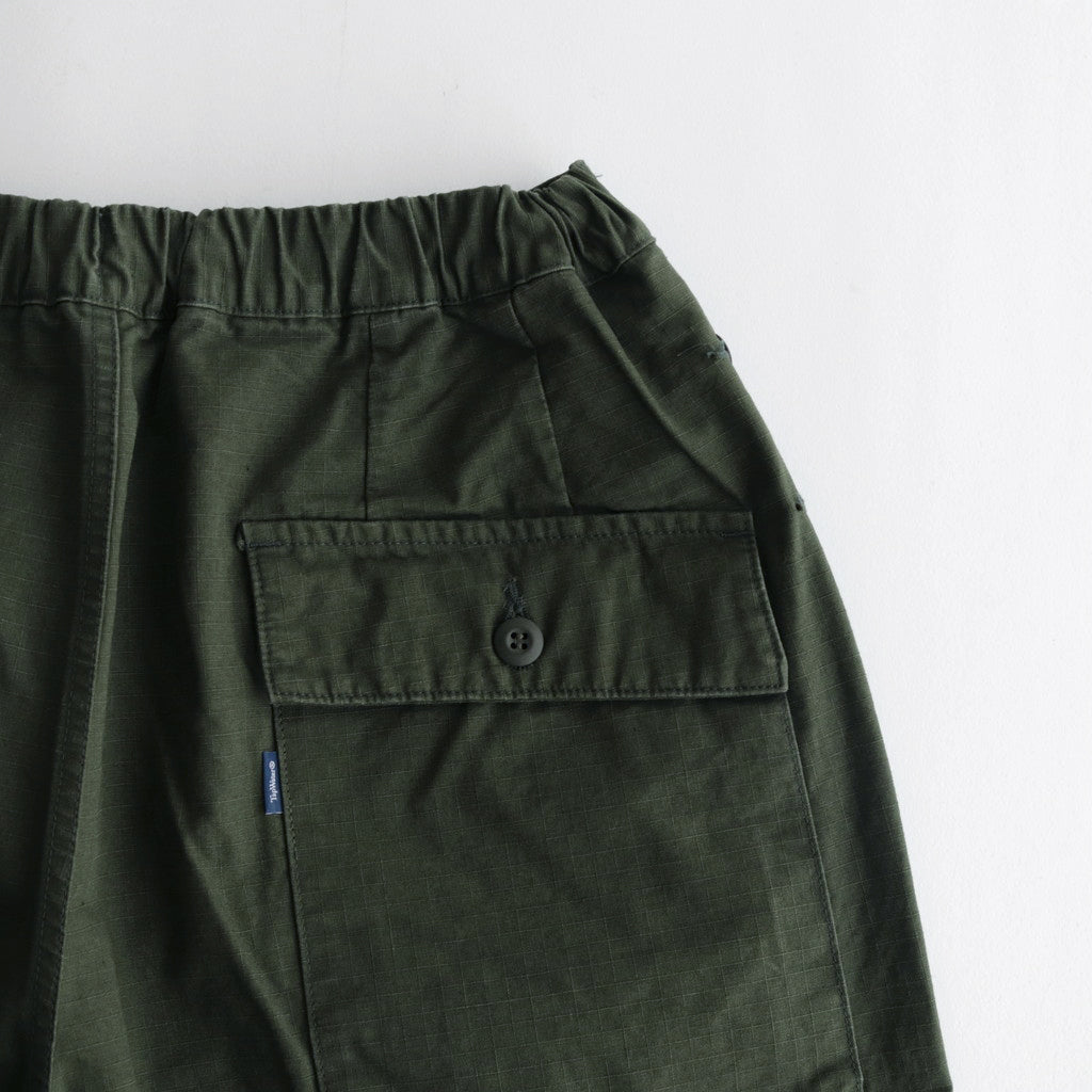 Cotton Ripstop Military Trousers #KHAKI [TP233-40012]