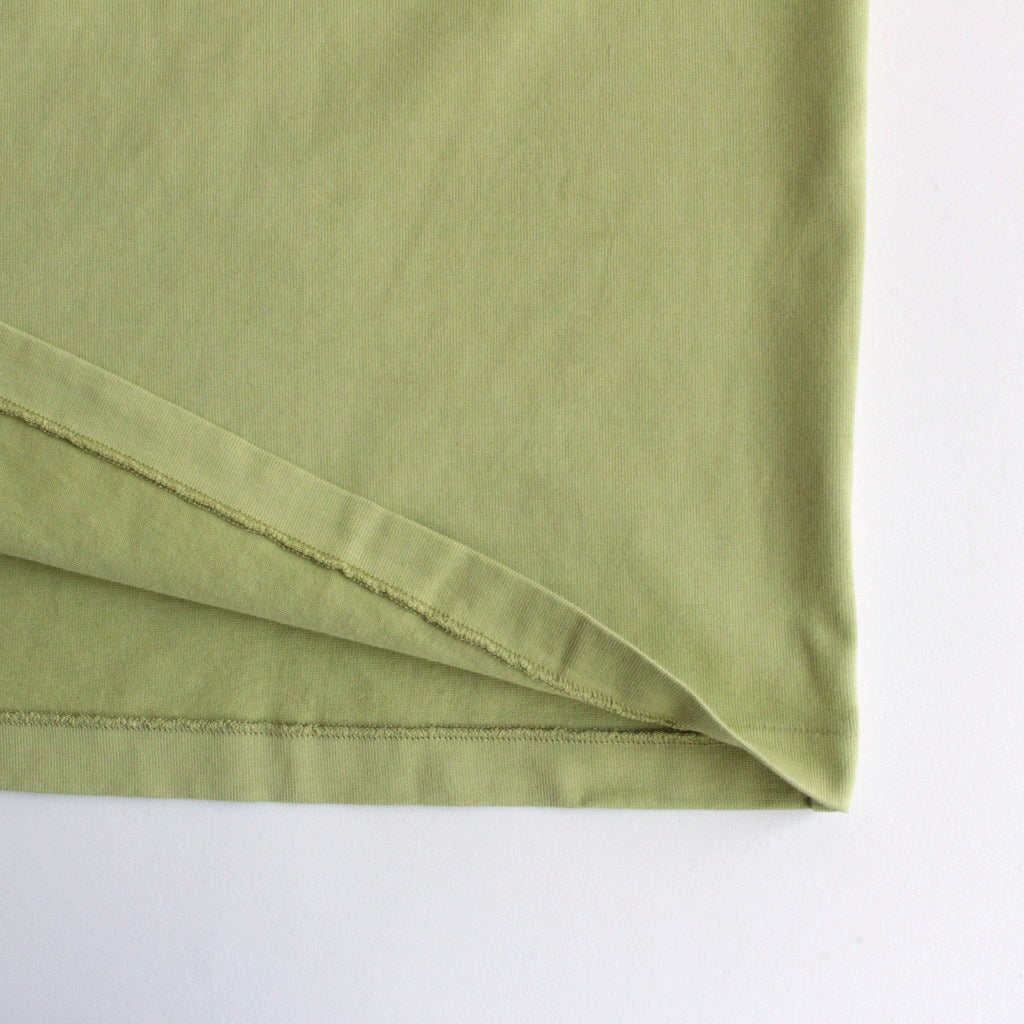 LUSTER PLAITING TEE #LIGHT GREEN [A00SP02GT]