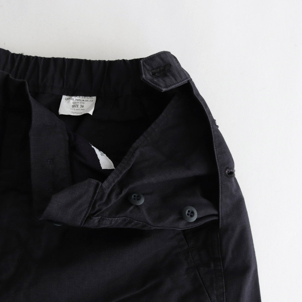 Cotton Ripstop Military Trousers #NAVY [TP233-40012]