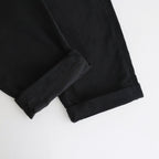 Corduroy Tuck Trousers #BLACK [TP233-40031]