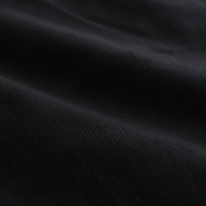 Corduroy Tuck Trousers #BLACK [TP233-40031]