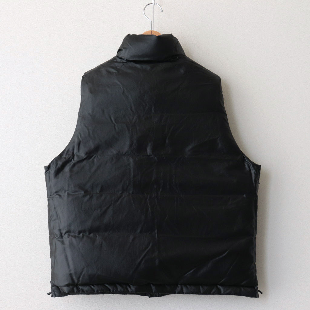 W's TECH CLIMBERS DOWN VEST #BLACK [BW-23023WL]