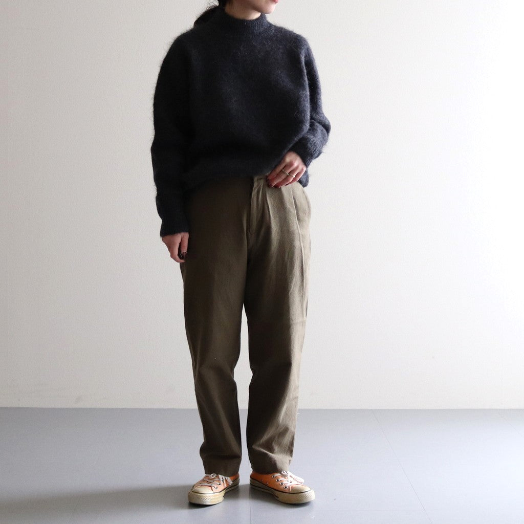 CHINO CLOTH PANTS STANDARD #olive [63657]