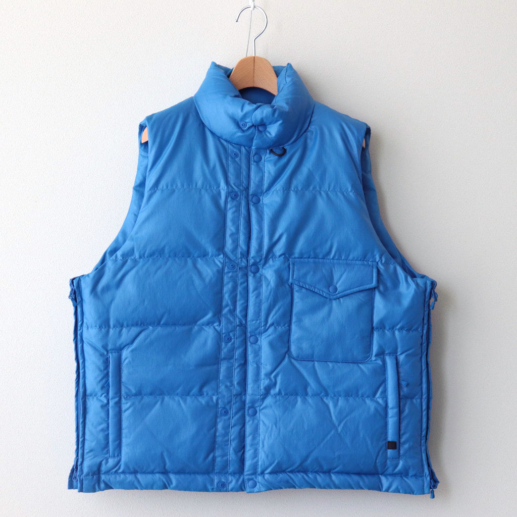 W's TECH CLIMBERS DOWN VEST #BLUE [BW-23023WL]
