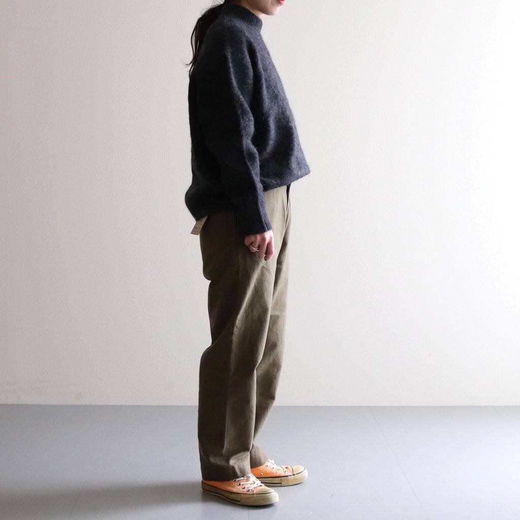 CHINO CLOTH PANTS STANDARD #olive [63657]