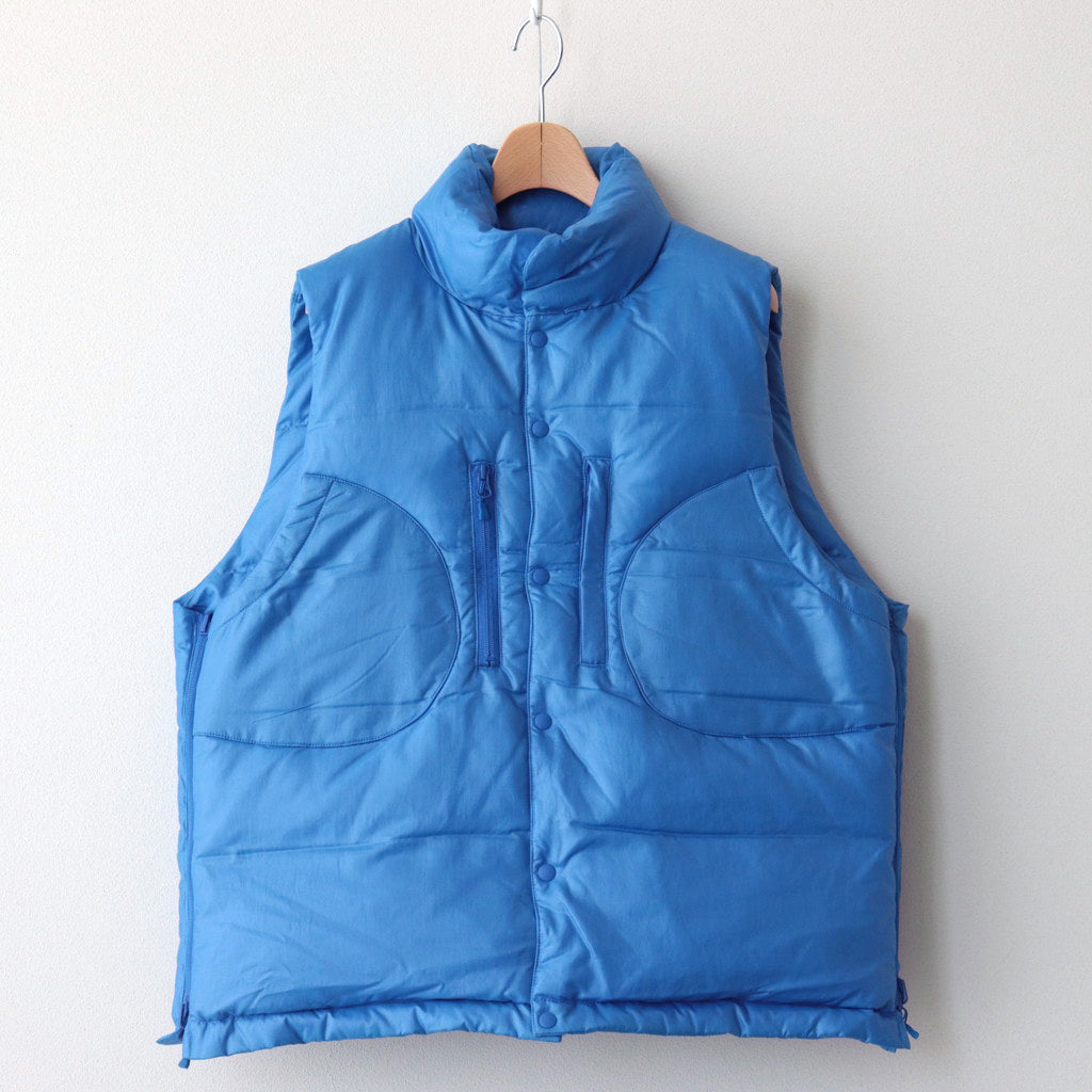 W's TECH CLIMBERS DOWN VEST #BLUE [BW-23023WL]